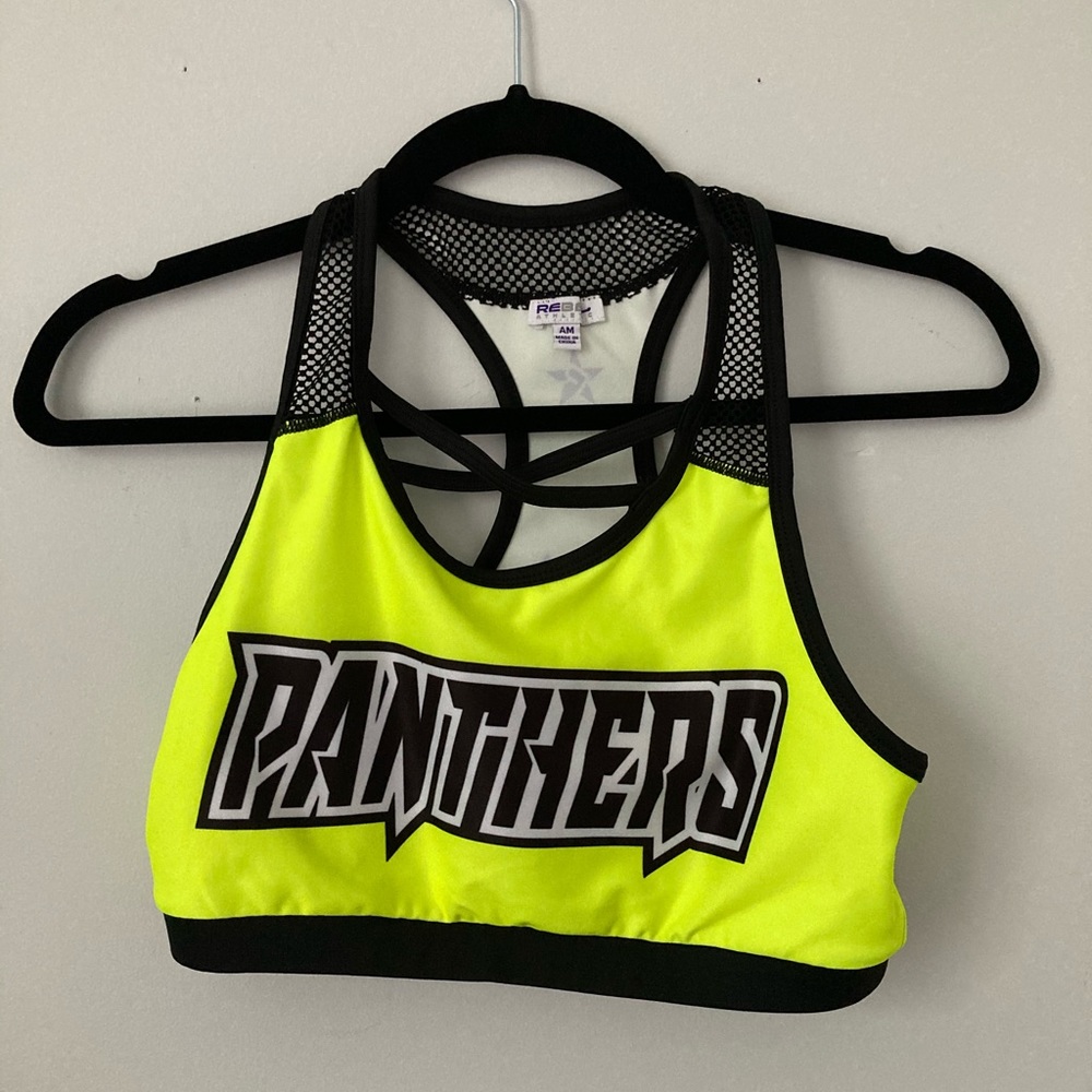 Cheer Athletics Panthers Worlds Sports Bra